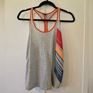 LLD Diagonal Print Racerback Tank